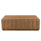 Meva Cantu 60" Solid Mango Wood Cocktail Table