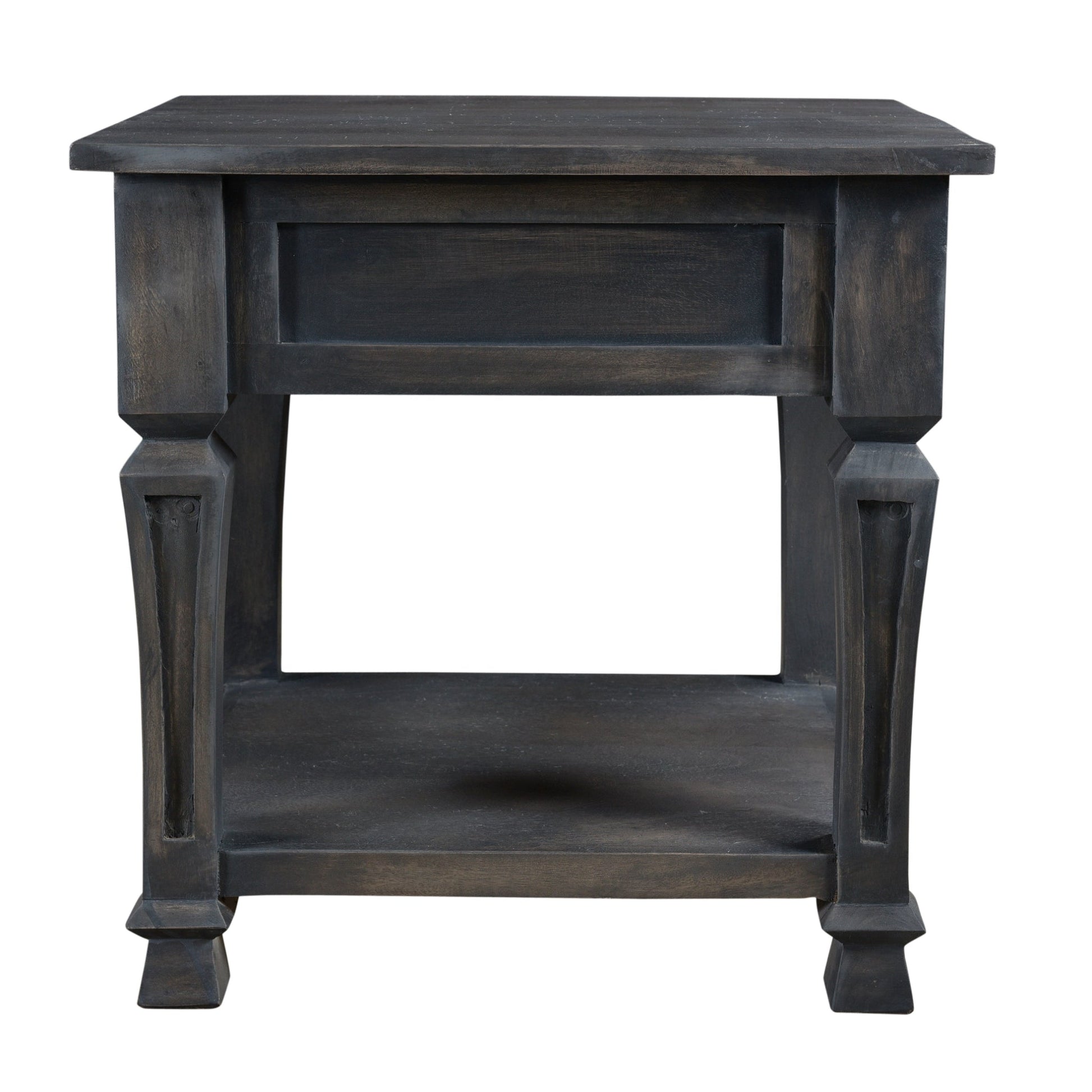 Meva Carmenita 24" Dark Gray End Table