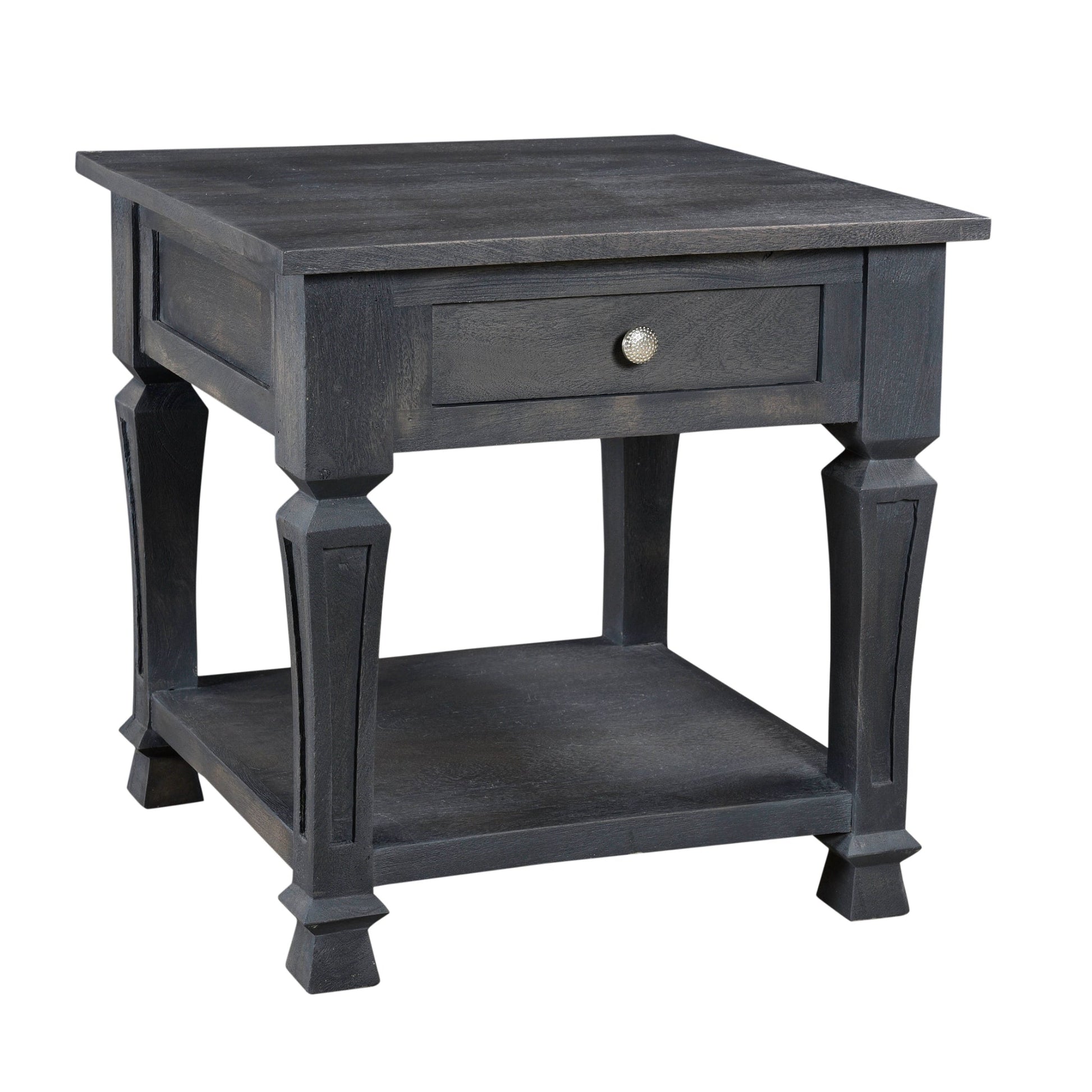 Meva Carmenita 24" Dark Gray End Table