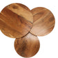 Meva Edna 35" Natural Mango Wood Coffee Table