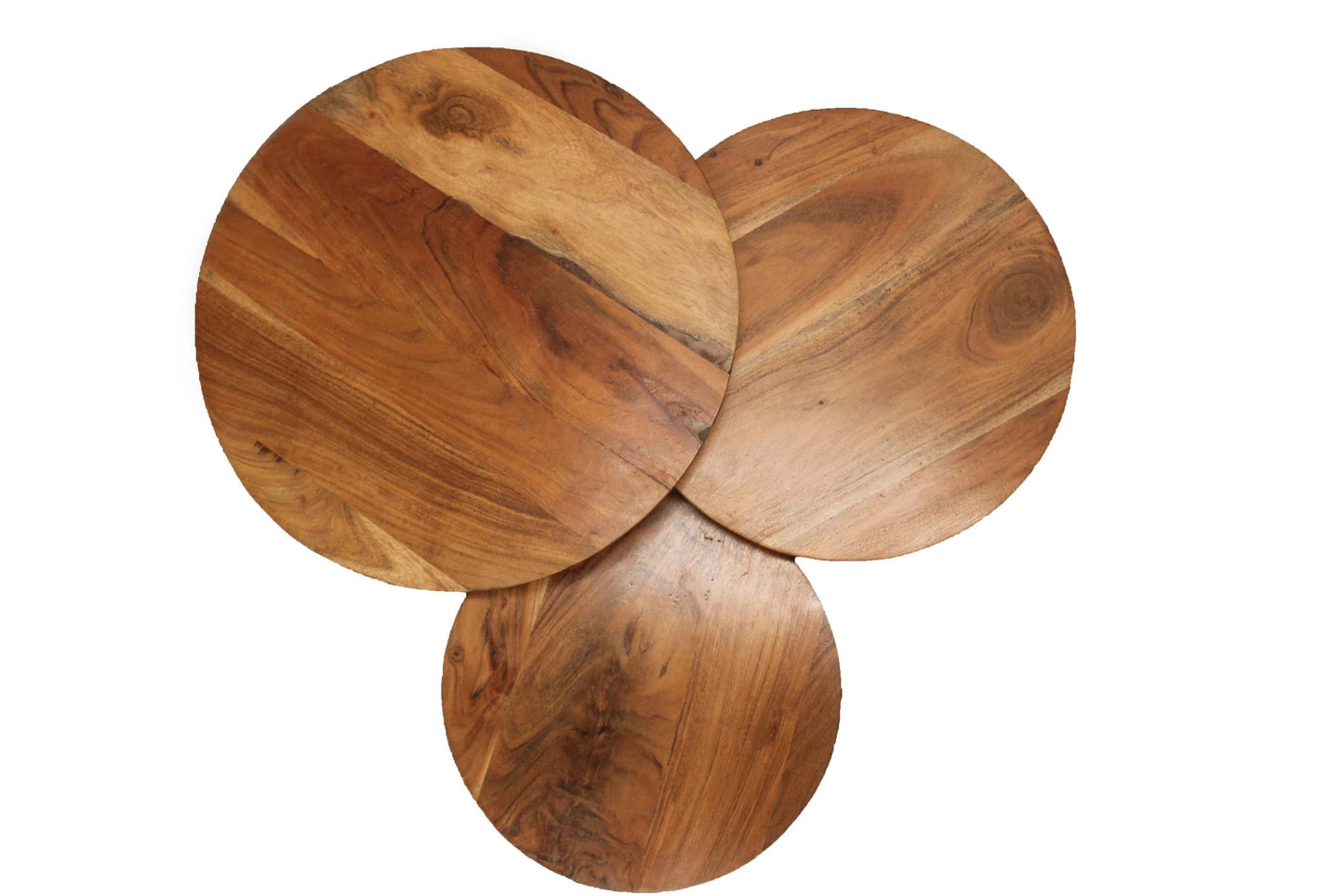 Meva Edna 35" Natural Mango Wood Coffee Table