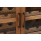 Meva Fernious 42" Natural Wine Cabinet