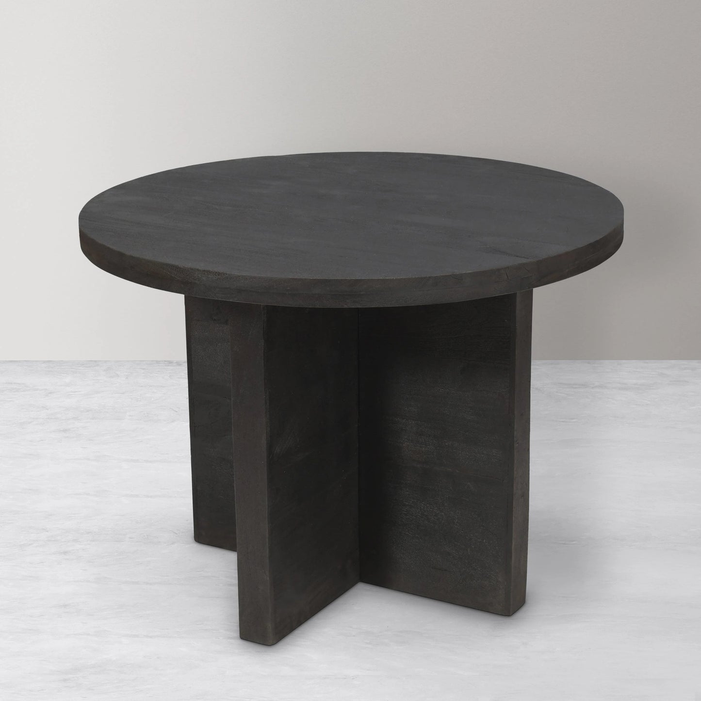 Meva Fernious 48" Dark Gray Round Dining Table