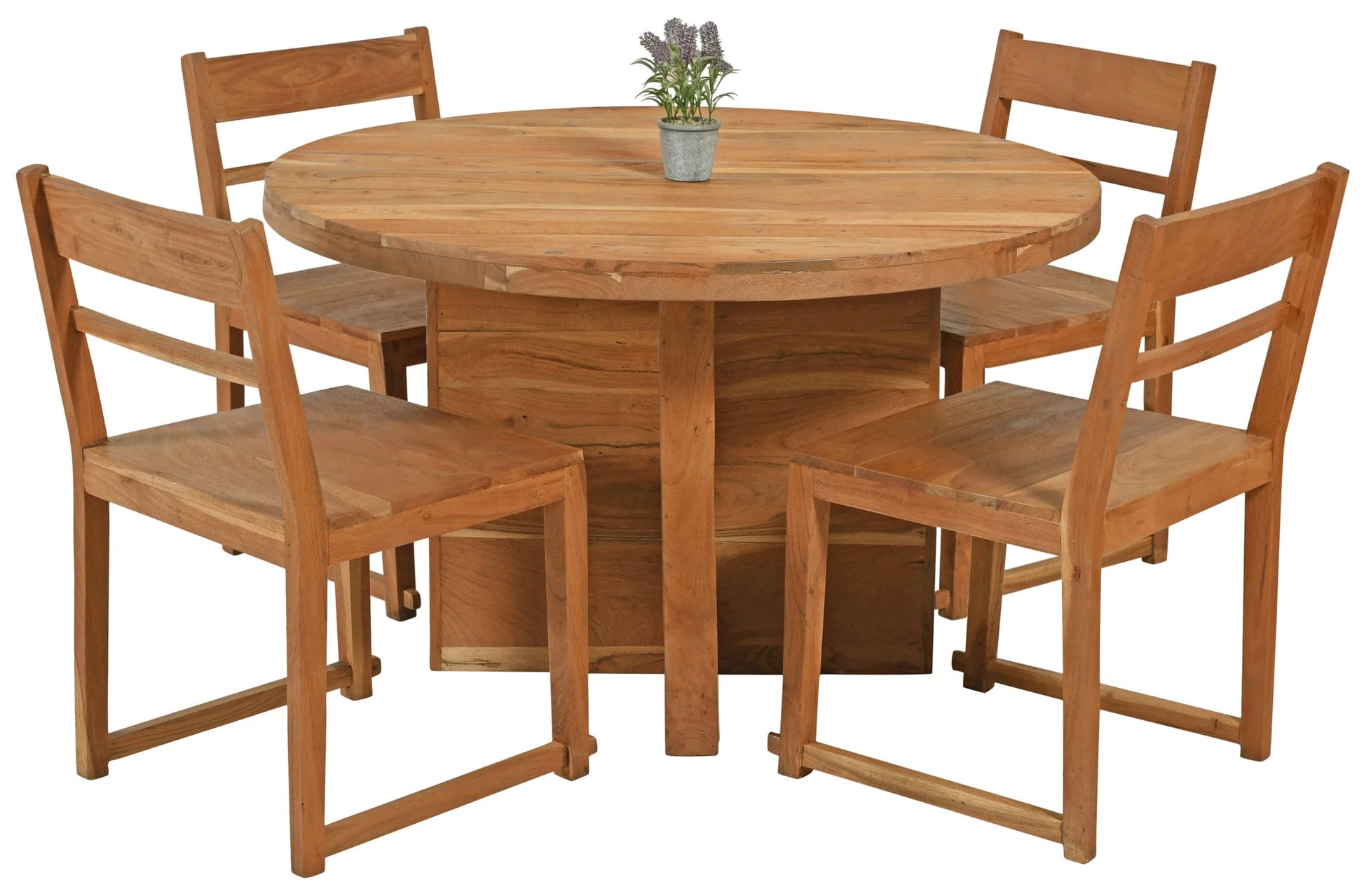 Meva Fernious 48" Natural Round Dining Table