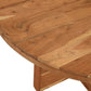 Meva Fernious 48" Natural Round Dining Table