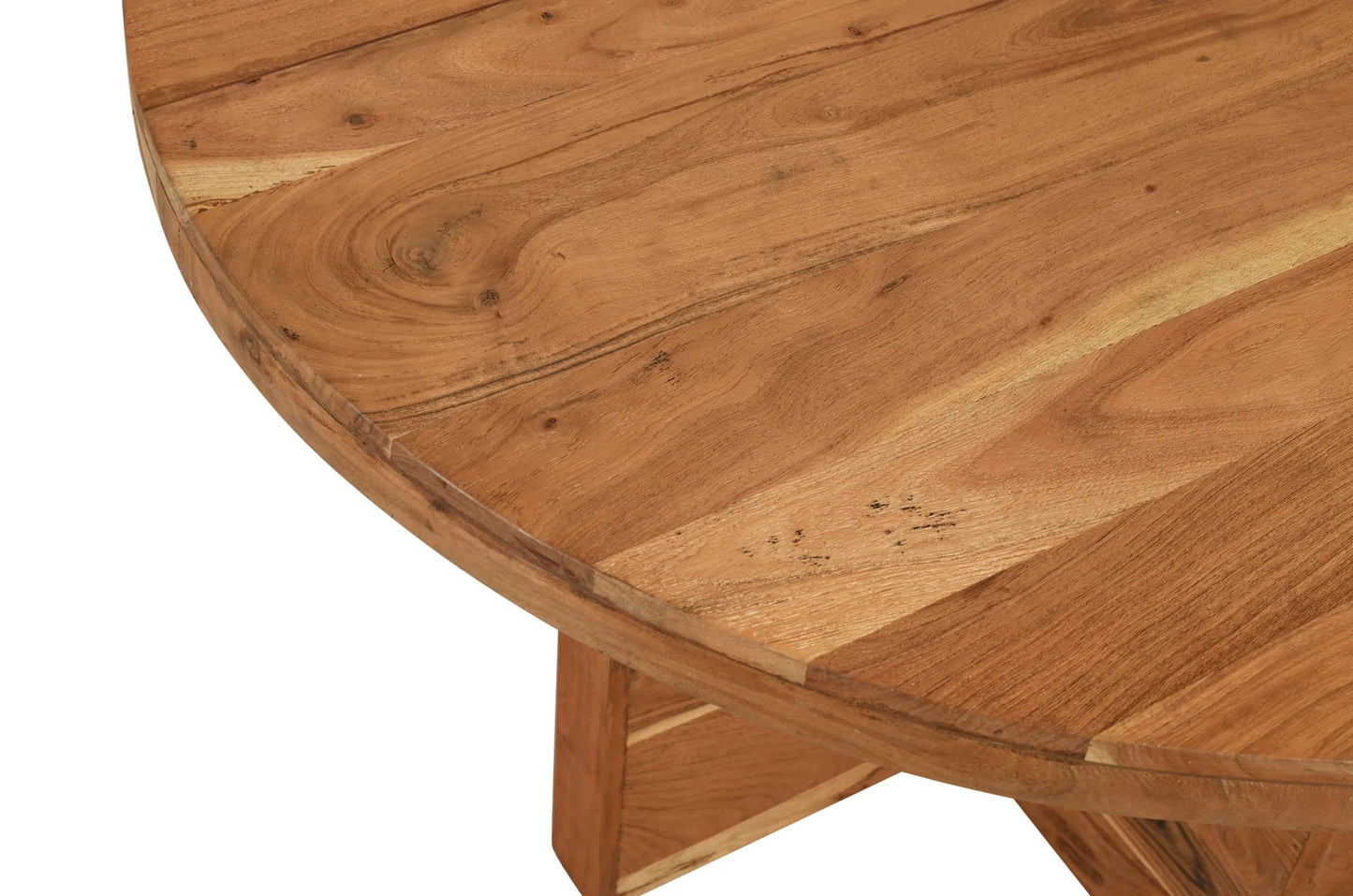 Meva Fernious 48" Natural Round Dining Table