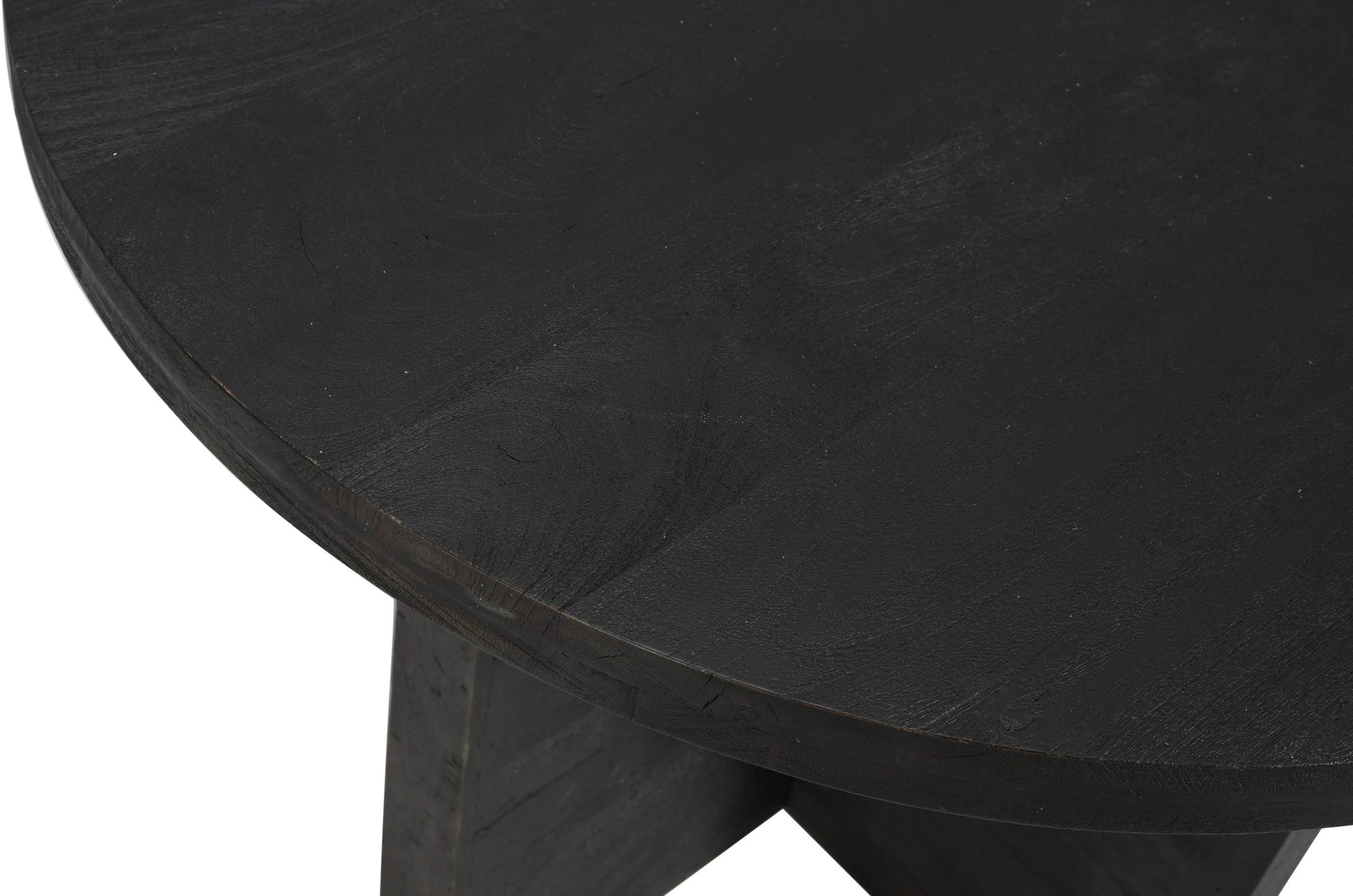 Meva Fernious 60" Dark Gray Round Dining Table