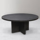 Meva Fernious 60" Dark Gray Round Dining Table