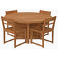 Meva Fernious 60" Natural Round Dining Table