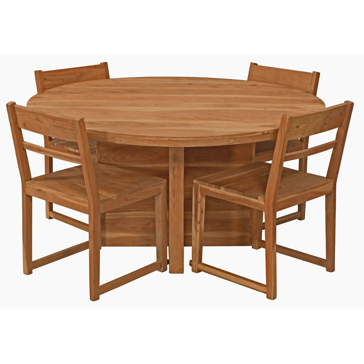 Meva Fernious 60" Natural Round Dining Table