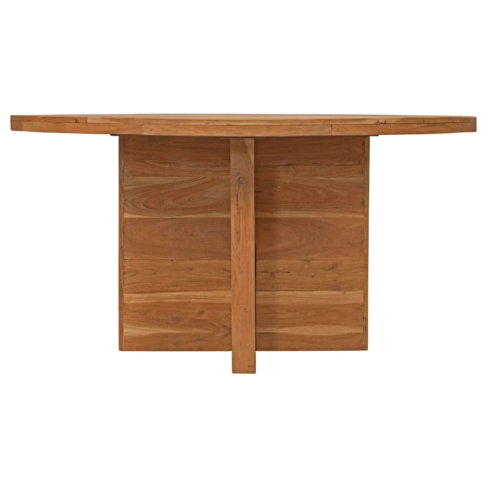 Meva Fernious 60" Natural Round Dining Table