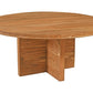 Meva Fernious 70" Natural Round Dining Table