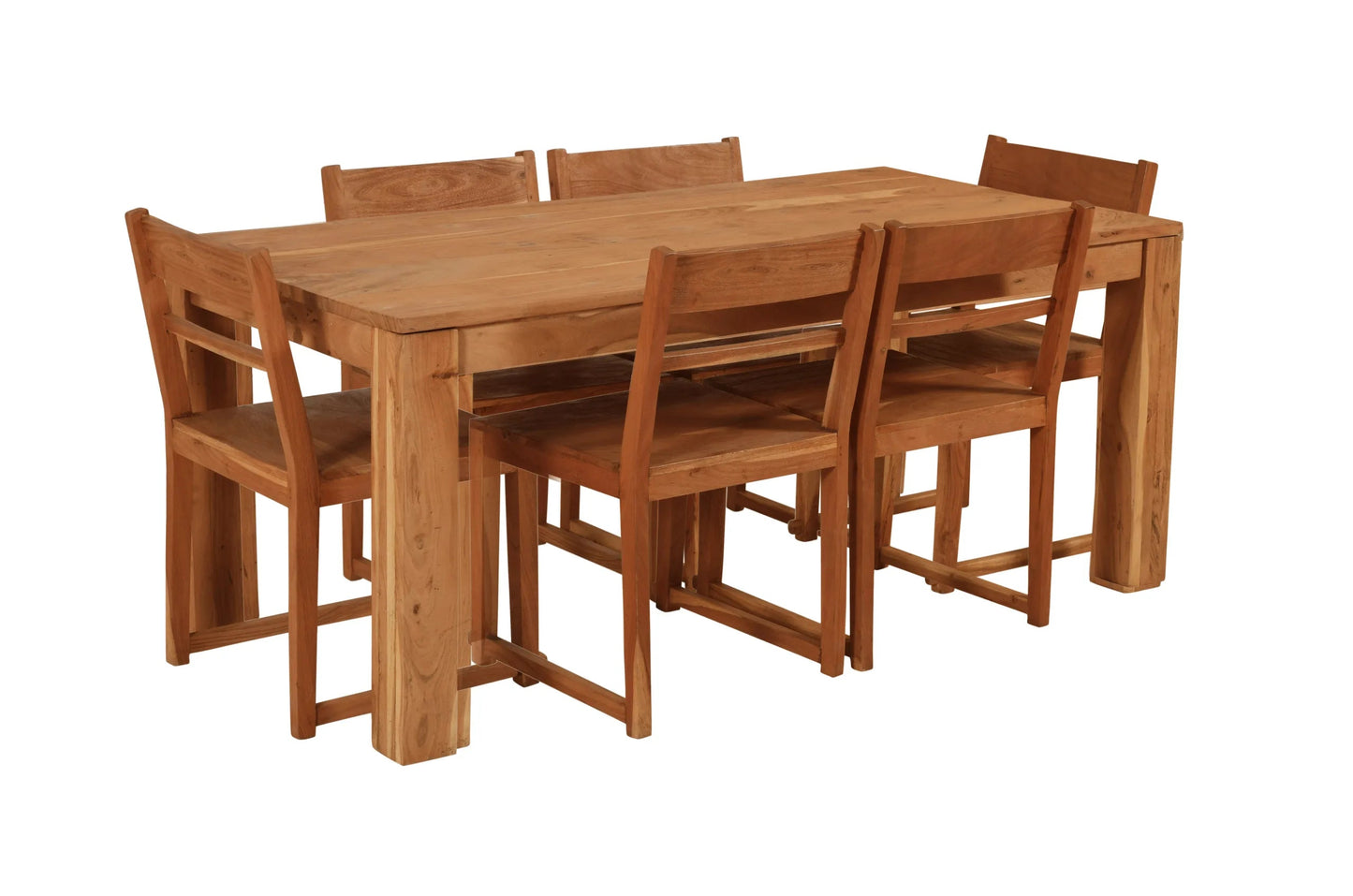 Meva Fernious 72" Natural Dining Table