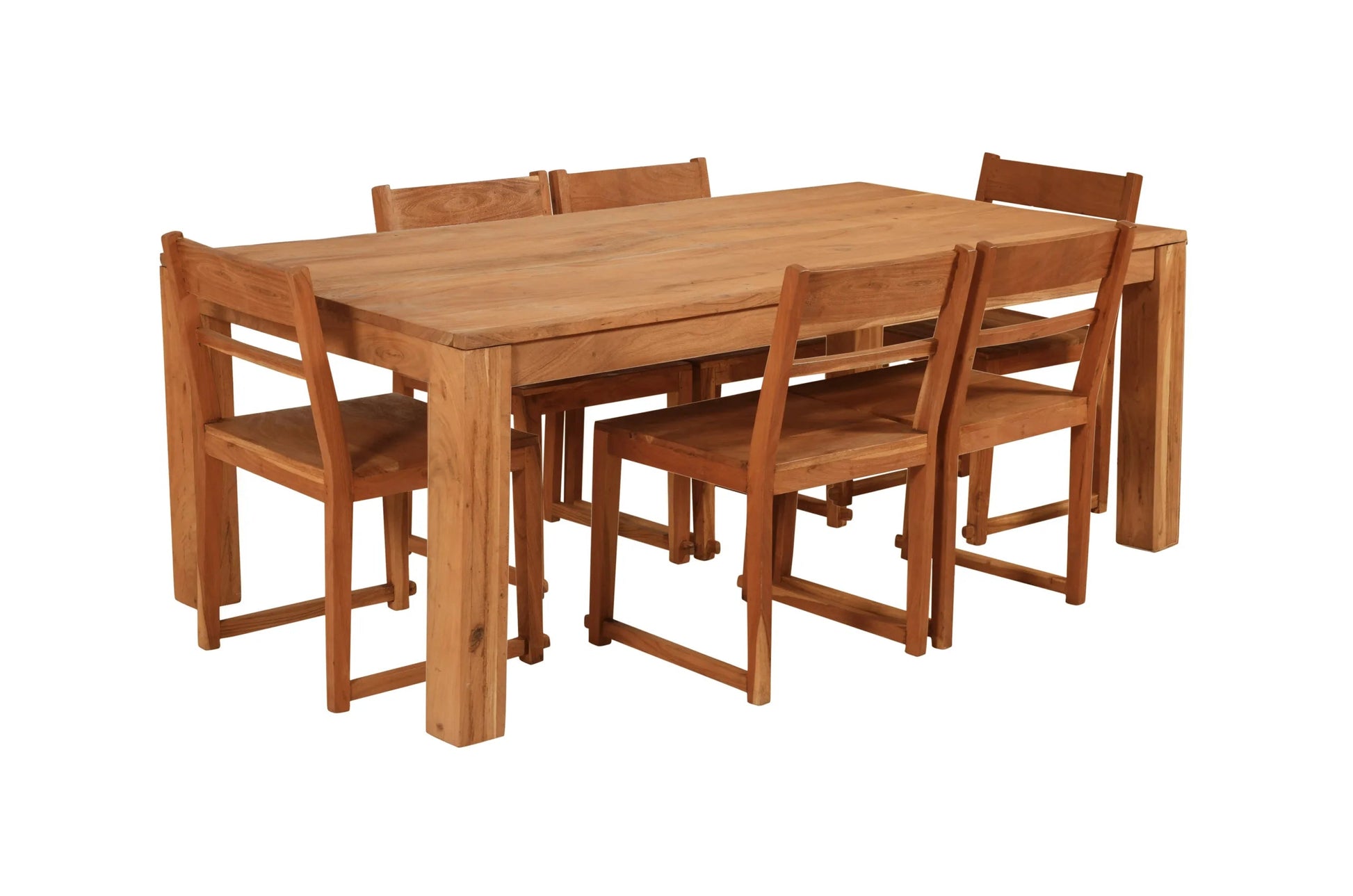 Meva Fernious 84" Natural Dining Table