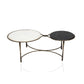 Meva George 47" Multi Iron Cocktail Table