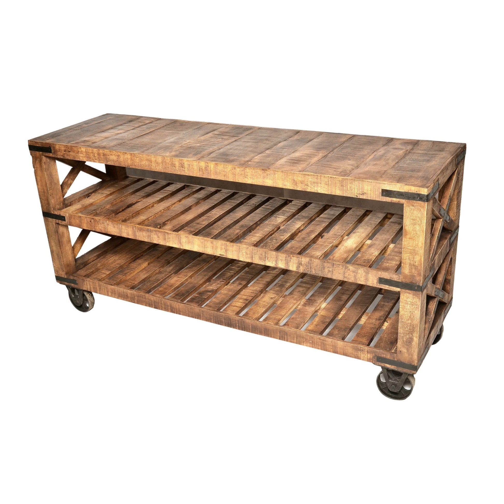 Meva Golden 60" Console Table