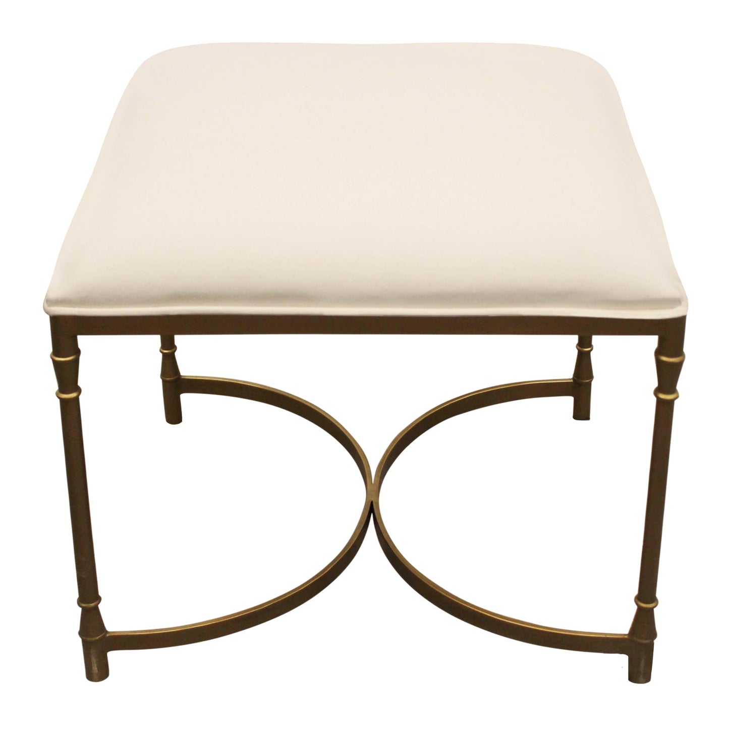 Meva Honeyville 20" Stool with Ivory Cushion Top