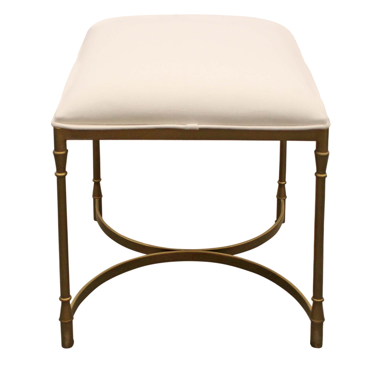 Meva Honeyville 20" Stool with Ivory Cushion Top