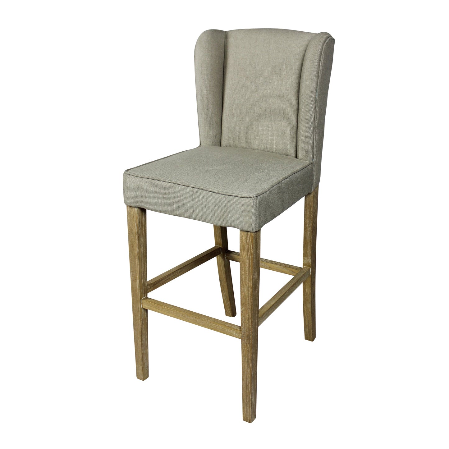 Meva Howard 21" Natural Polyester Bar Stool