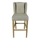 Meva Howard 21" Natural Polyester Bar Stool