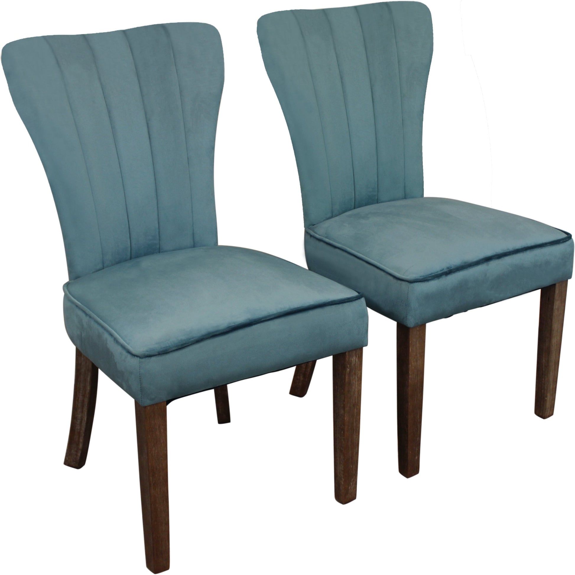 Meva Inwood 21" Teal Side Chair Set of 2