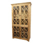 Meva Manhattan 47" 4-Door Natural Solid Pine Wood Cabinet