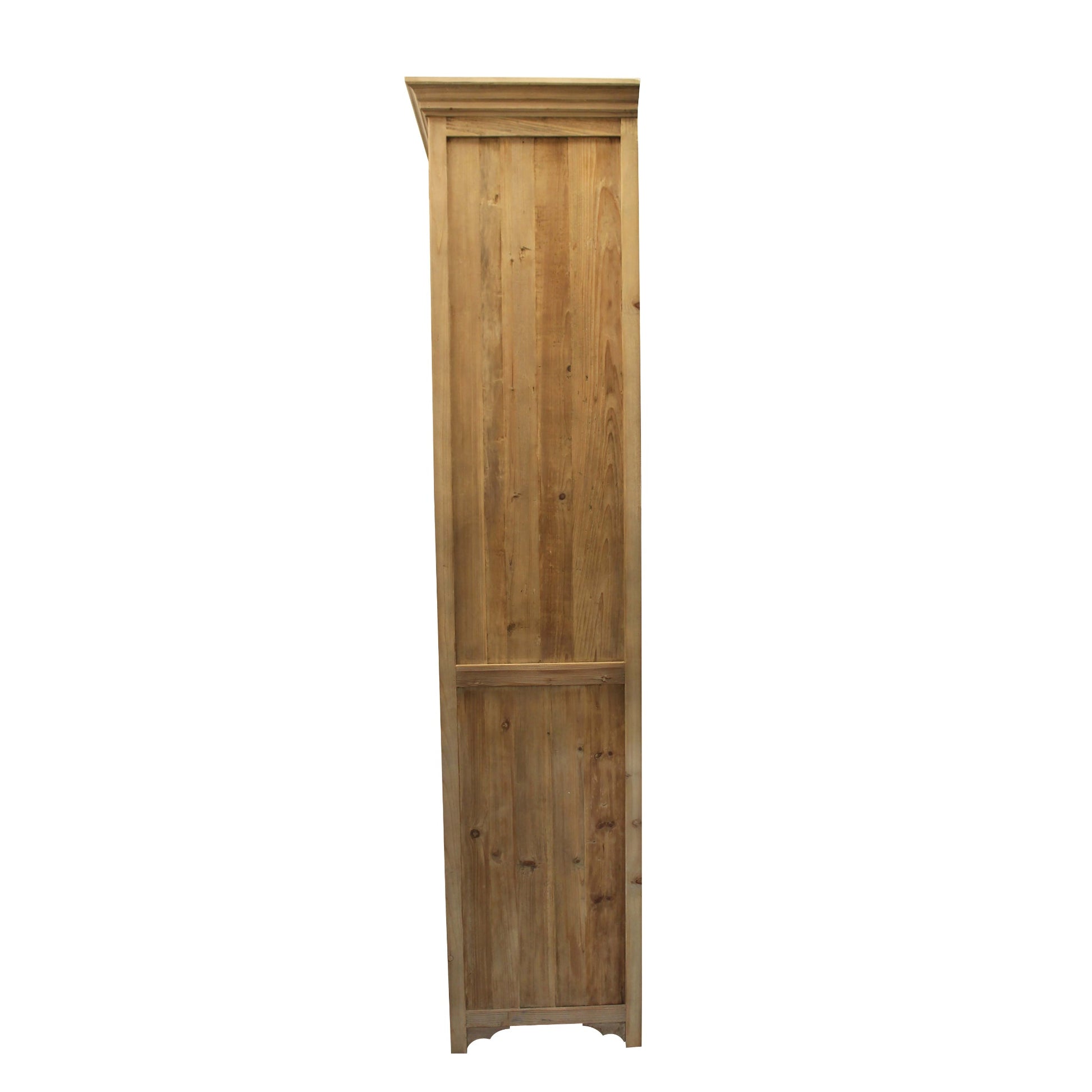 Meva Manhattan 47" 4-Door Natural Solid Pine Wood Cabinet