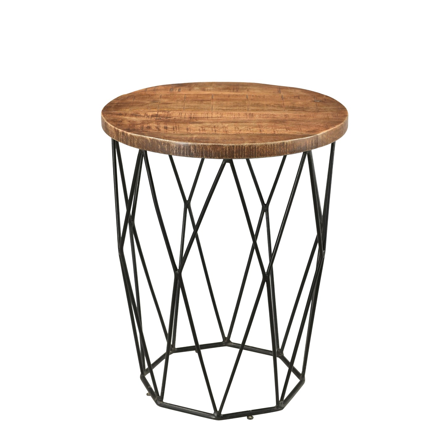 Meva Mata 20" Natural Round End Table