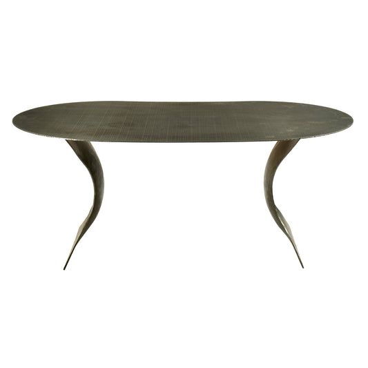 Meva Milo 48" Gold Metal Cocktail Table