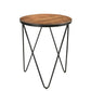 Meva Nina 20" Natural Round End Table