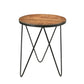 Meva Nina 20" Natural Round End Table