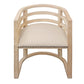 Meva Nueva 21" Natural Wood Chair