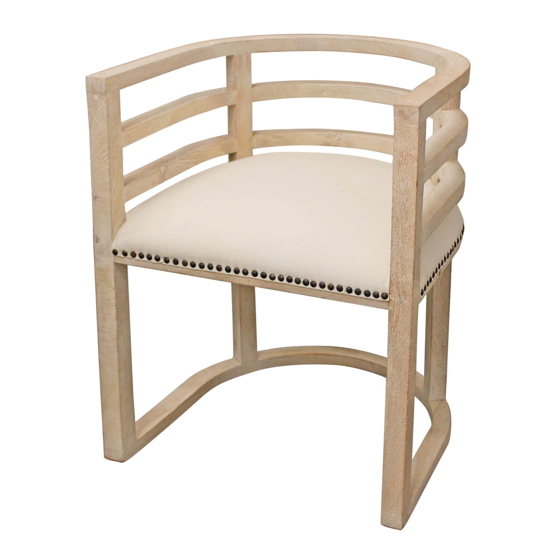 Meva Nueva 21" Natural Wood Chair