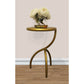 Meva Orlando 14" Antique Brass End Table