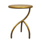 Meva Orlando 14" Antique Brass End Table