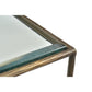 Meva Orlando Melvin 20" Gold/Clear End Table