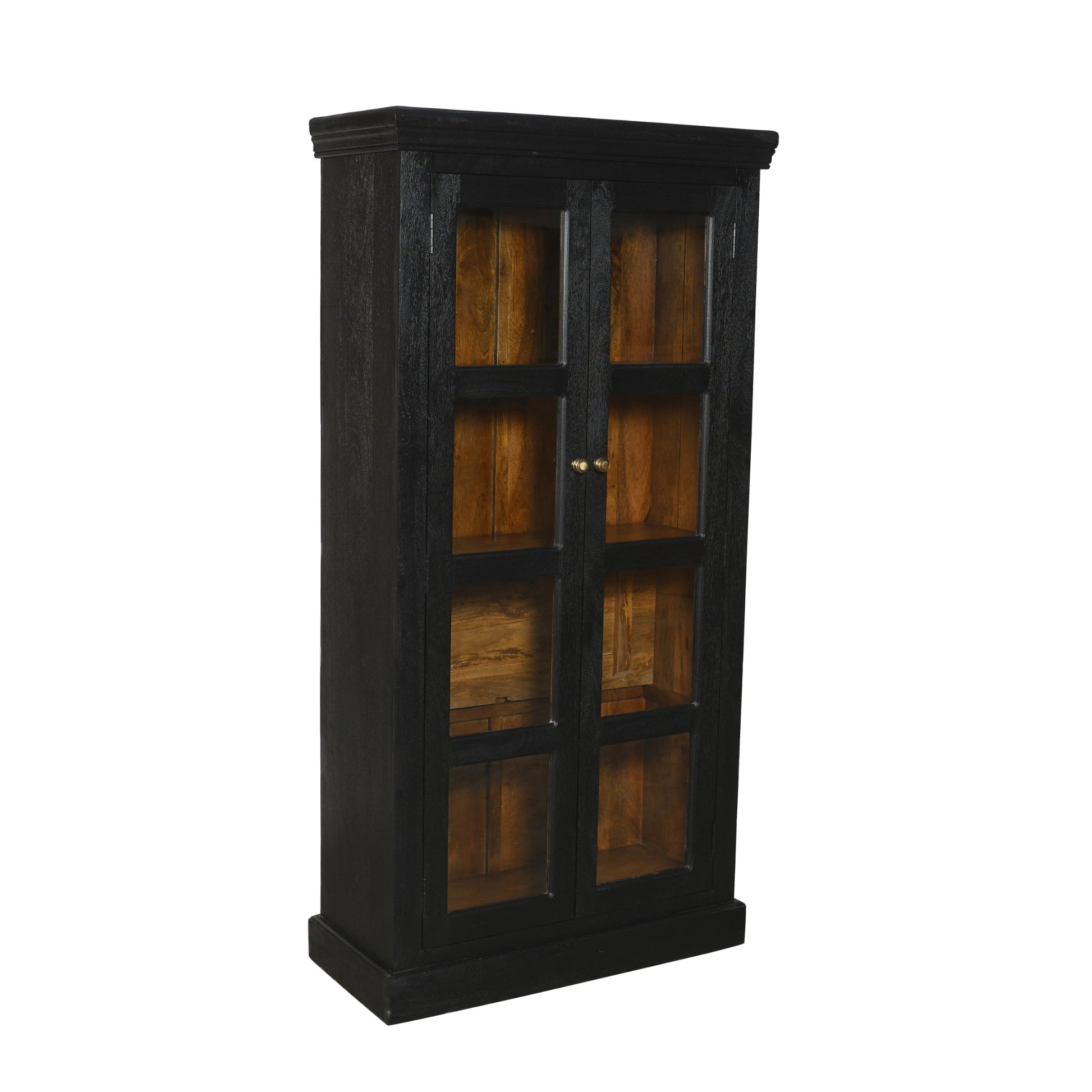 Meva Peachtree 36" 2-Door Charcoal Grey Tall Cabinet