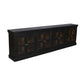 Meva Peachtree 8-Door Charcoal Grey Sideboard