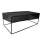 Meva Pierce 48" Black Iron Cocktail Table