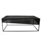Meva Pierce 48" Black Iron Cocktail Table