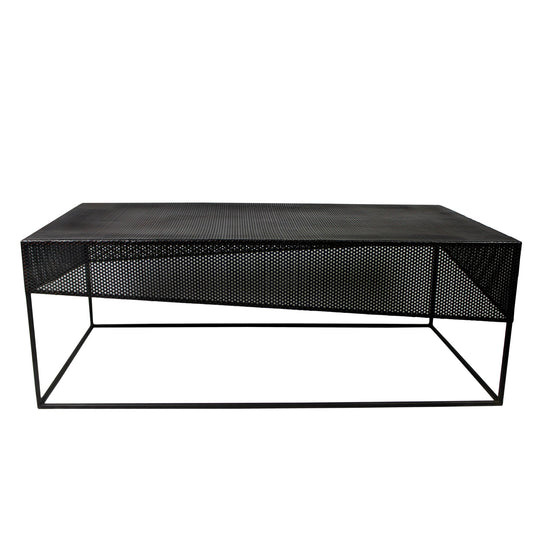 Meva Pierce 48" Black Iron Cocktail Table