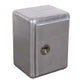 Meva Pilot 18" 1-Door Silver End Table