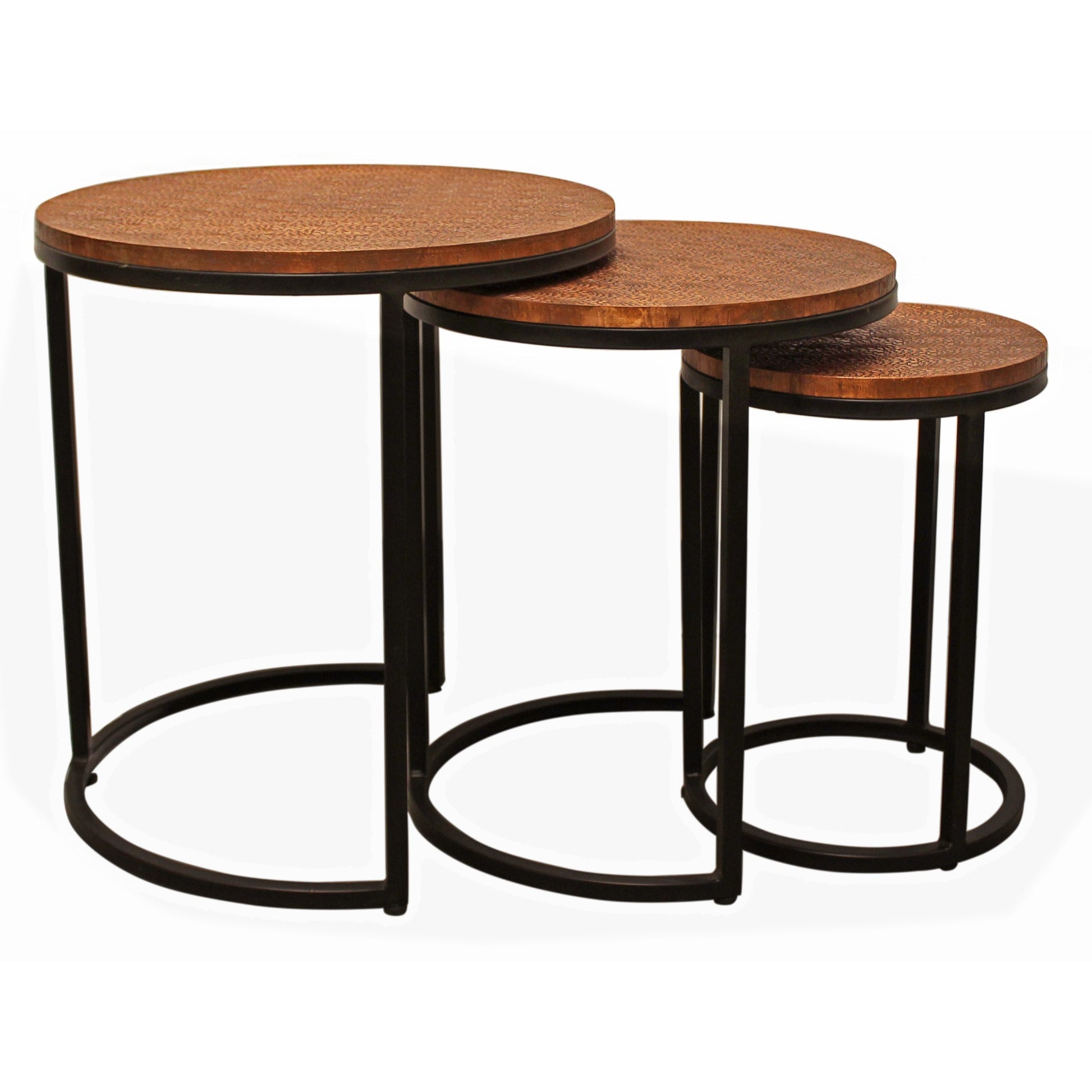 Meva Rave 18" Copper Nesting Table