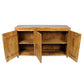 Meva Redondo 60" 3-Drawer Solid Acacia Wood Sideboard