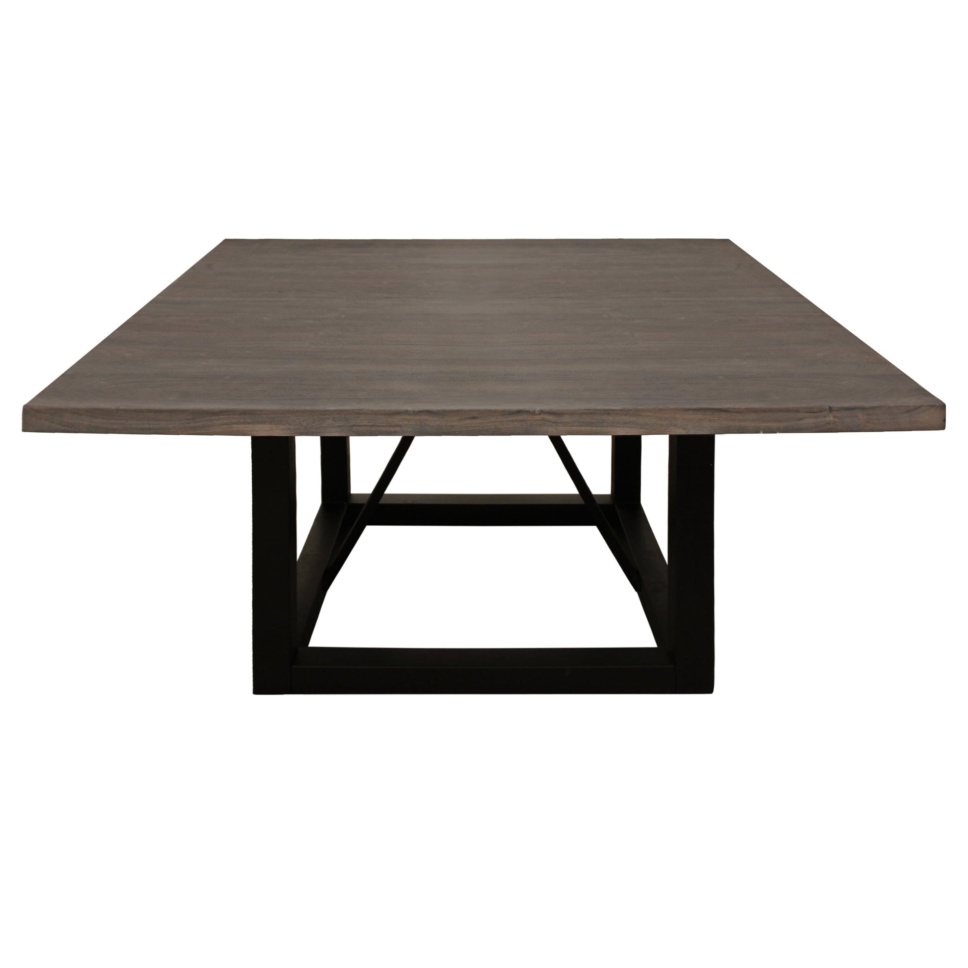 Meva Redondo 60" Dark Brown Square Dining Table