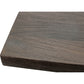 Meva Redondo 60" Dark Brown Square Dining Table