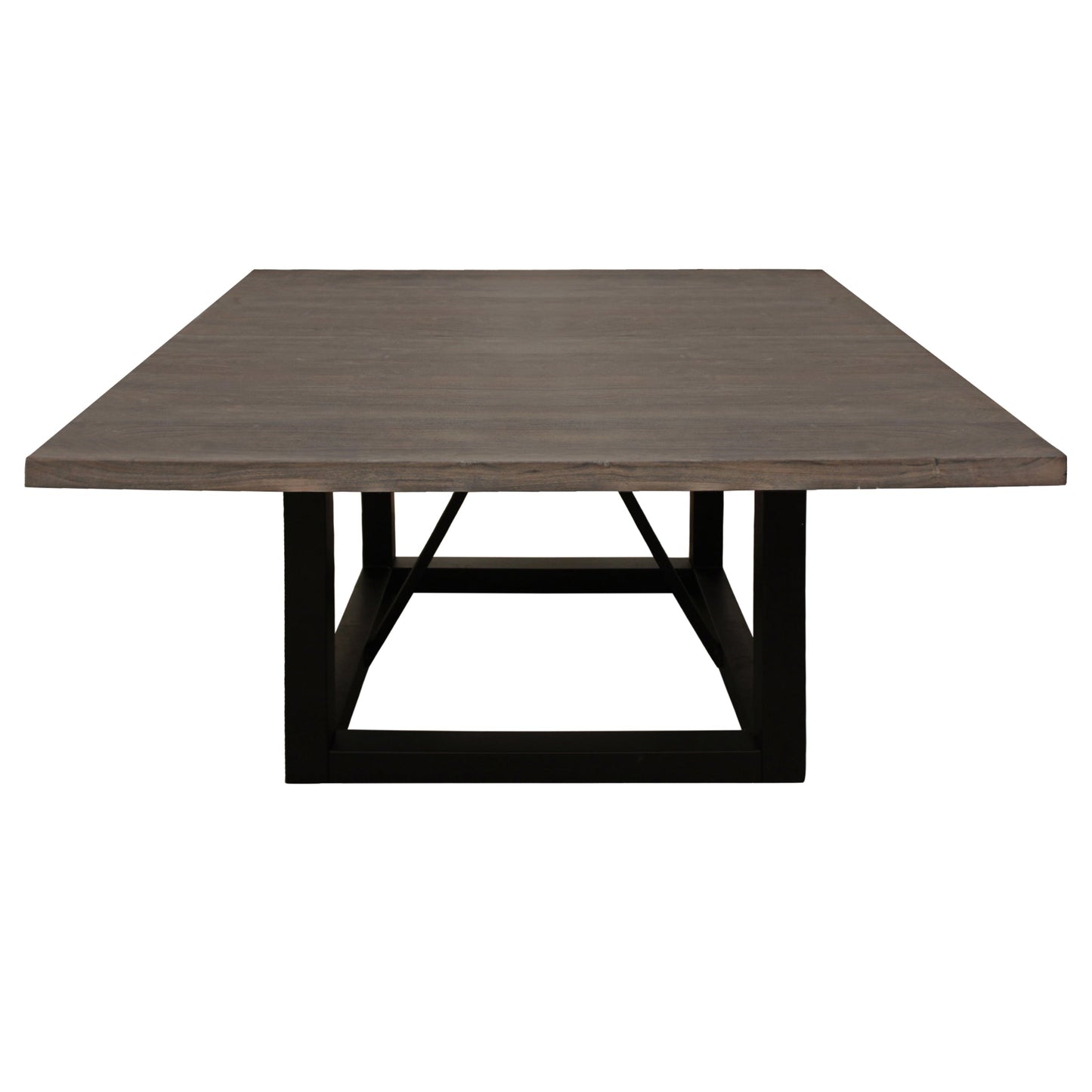 Meva Redondo 72" Dark Brown Square Dining Table