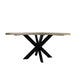 Meva Redondo 72" Natural Round Dining Table