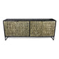 Meva Redondo Ezra 80" 4-Door Dark Brown Sideboard