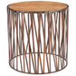 Meva Redondo Reid 22" Round Solid Wood End Table